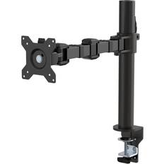 Simple Monitor Stand, Height Adjustable, Steel, Black