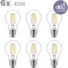 Philips classic led e27 Philips Classic LED Lamps 4.3W E27 6 Pack