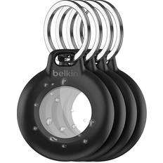 GPS & Bluetooth-trackers Belkin Waterproof Secure Holder with Key Ring for AirTag (4 Pack)