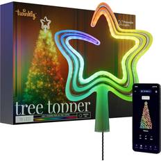 Twinkly Star Topper Multicolour Julgranspynt 20.3cm