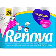 24 st Toalettpapper Renova Skincare Toilet Paper 24-pack