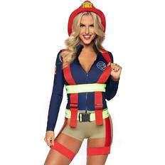 Leg Avenue Dragter & Tøj Kostumer Leg Avenue Women's Hot Zone Honey Firefighter Costume