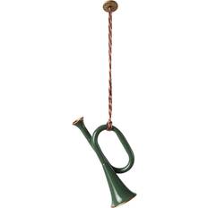 Maileg Accessoires d'intérieur Maileg Trumpet Dark Green Christmas Tree Ornament 7.5cm