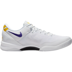 React Basketball Shoes NIKE Kobe 8 Protro - White/Court Purple/University Gold