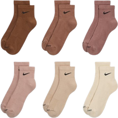 Plus size junior clothing NIKE Everyday Plus Cushioned Training Ankle Socks 6-pack - Multicolour