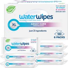 Dry Skin Wet Wipes WaterWipes Sensitive Wipes for Adults 180-pack