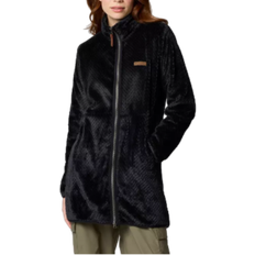 Columbia Women's Fire Side Long Full Zip Fleece Jacket - Black