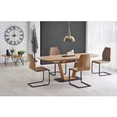Halmar Blacky Golden Oak/Black Dining Table 90x220cm