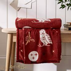 Marvel Harry Potter Hedwig Throw Blankets Red (170x130cm)