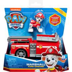 Spin Master Rettungsfahrzeuge Spin Master Feuerwehr-Auto mit Marshall-Figur Sustainable Basic Vehicle/Basis Fahrzeug Spielzeug für Kinder ab 3 Jahren