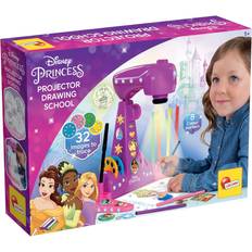 Lisciani Princess Proyector De Dibujo Con Luz Para Calcar, Incluye Discos Con Imágenes, Rotuladores, Pegatinas Y Gemas Brillantes, 5 Años