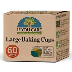 Brown Bakeware If You Care Large Muffin Case