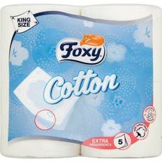 Toilet Papers on sale Foxy Cotton Toilet Paper 4-pack