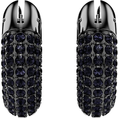 Ohrringe Swarovski Dextera Creolen - Schwarz