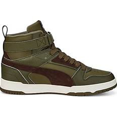 Puma Polyurethane Trainers Puma RBD Game WTR - Deep Olive/Dark Chocolate/Team Gold