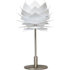 DYBERG LARSEN Pineapple XS White/Chrome Table Lamp 37cm