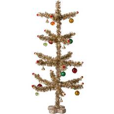 PVC Decorations Maileg Christmas Tree Gold/Red/Green Decoration 25cm