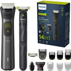 Body Groomer - Rechargeable Battery Combined Shavers & Trimmers Philips Series 9000 14-in-1 Trimmer + OneBlade