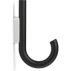 Chrome Coat Hooks Gejst Hanger Black Oak/Chrome Coat Hook 12.8cm