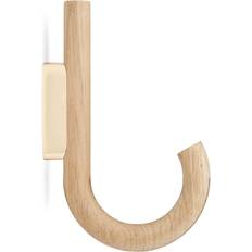 Oaks Coat Hooks Gejst Hanger Oak/Brass Coat Hook 12.8cm