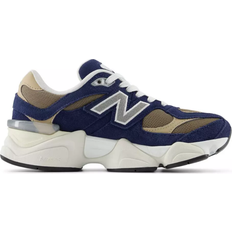 New Balance Blue Running Shoes New Balance Big Kid's 9060 - Navy/Tan