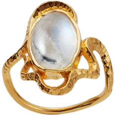 Maanesten Siren Ring - Gold/Moonstone