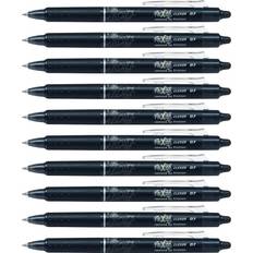 Pilot frixion set Pilot Frixion Retractable Erasable Rollerball Tip Black Set of 10