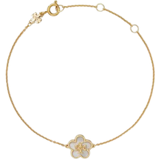 Donna - Oro Bracciali Tory Burch Kira Flower Bracelet - Gold/Mother Of Pearl