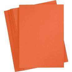 A4 papir Creativ Company Cardboard Orange A4 180g 100 sheets