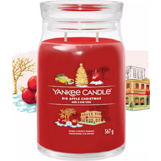 Yankee Candle Ljusstakar, Ljus & Doft Yankee Candle Big Apple Christmas Signature Large Jar Doftljus 567g