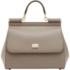 Dolce & Gabbana Sicily Large Handbag - Beige