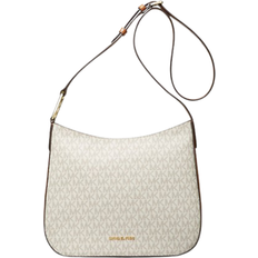 Michael kors kensington Michael Kors Kensington Large Signature Logo Crossbody Bag - Vanilla/Acorn