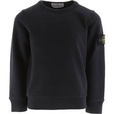 Stone Island Collegegensere Stone Island Brand Patch Crew Neck Cotton Jersey Sweatshirt - Black (811661320-V0029)