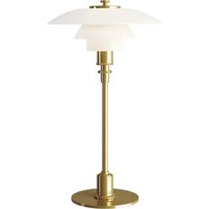 Ph 2 1 bordlampe fra louis poulsen Louis Poulsen PH 2/1 Messing Bordlampe 35.5cm