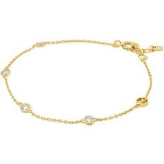 Taille Réglable Bracelets Michael Kors Bracelet BRILLIANCE MKC1716CZ710 925 Argent Jaune Doré