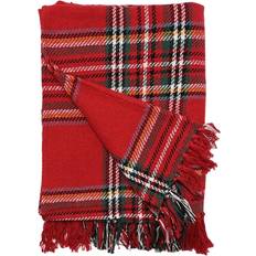 WIDDOP and Co Tartan Blankets Red (150x125cm)