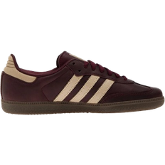 Adidas samba maroon adidas Samba OG - Maroon/Crystal Sand/Gold Metallic