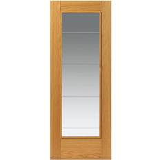 Clear Glass Interior Doors JB Kind Medina Pre-Finished Interior Door Clear Glass (83.8x198.1cm)