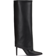 Fabric High Boots I.N.C International Concepts Skylar - Black Smooth