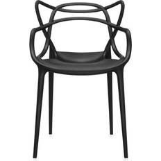 Schwarz Esszimmerstühle Kartell Masters Black Esszimmerstuhl 83cm