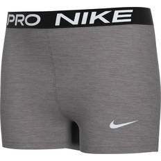 Nike Shorts Byxor Barnkläder Nike Kid's Pro Shorts - Carbon Heather/White (DA1033-091)