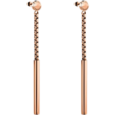 Liebeskind Berlin Drop Earrings - Rose Gold
