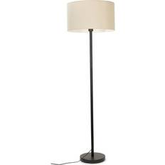 E27 Floor Lamps MiniSun Torchiere Beige Floor Lamp 129cm