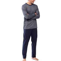 Mey Pyjama Lang - Yacht Blue
