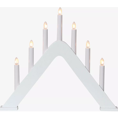 Star Trading Jarve White Adventsljusstake 41cm