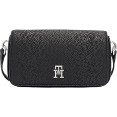 Crossover tommy hilfiger Tommy Hilfiger Emblem Flap Crossover Bag - Black