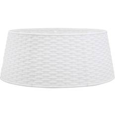 vidaXL 4019953 White Weihnachtsbaumdecke