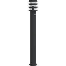 IP44 Bollards vidaXL Path Black Bollard 110cm