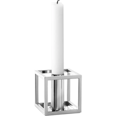 Audo Copenhagen Kubus 1 Nickel Candlestick 7cm