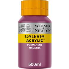 Purple Acrylic Paints Winsor & Newton Acrylic Paint Galeria Permanent Magenta 500ml